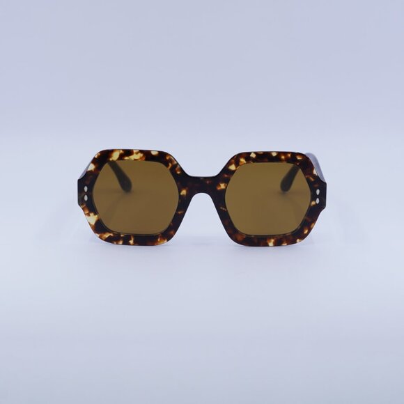 🕶️New Isabel Marant IM 0004/S 0086 70 Sunglasses - Havana Frame, Brown Lenses - Picture 5 of 11